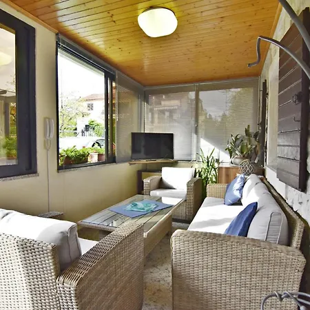 With Garden And Bbq In *